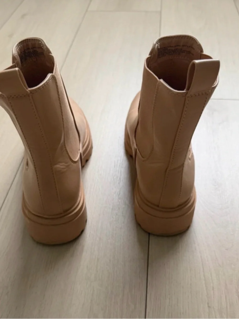a new day Nude Chelsea Platform Boots - Picture 3 of 9